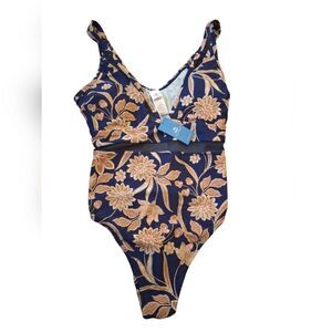NWT Cupshe Floral Swimsuit 1X